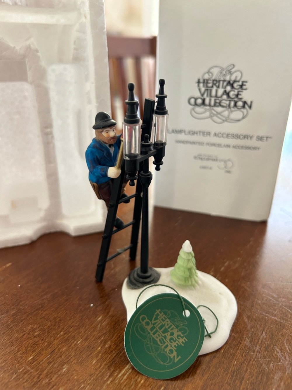 Heritage Village Collection Lamplighter Accessory Accessory Set Department 56